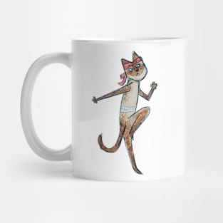 cat fighter Mug